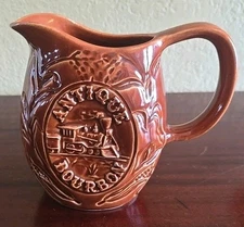 Vintage RARE Four Roses Antique Bourbon Pitcher Pub Jug Contemporary Ceramics NJ