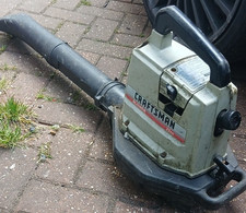 Craftsman Petrol Handheld Leaf Blower 358.797200 Grey Black Metal Plastic