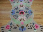 Tibetan Tiger  bengal Rug Shape Handmade Kids Boho Rug Aesthetic Rug 3x5 Ft — photo 10