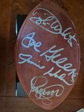 Steel Curtain Autographed Mean Joe Greene Dwight White LC Greenwood Ernie Holmes