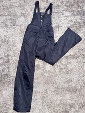 Arctix Insulated Bib Overalls Youth Size XL Navy Blue Snow Zip