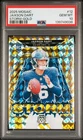 Jaxson Dart 2025 Panini Mosaic #12 Gold Prizm Storm RC Rookie /10 PSA 10