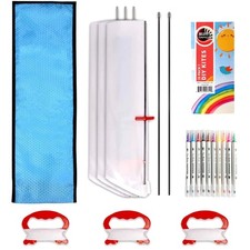 Blank DIY Diamond Kite Kit 3 Pack