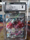 Charizard EX SVP 074 Paldean Fates Tin Black Star Promo Pokemon CGC 8 NM/Mint