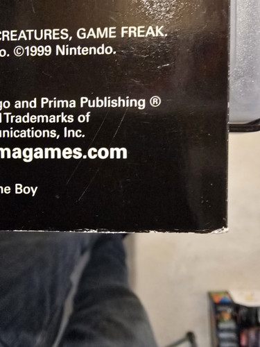 MINTY! RARE! Pokemon Blue Prima Official Strategy Guide Book Covers Red & Blue - Picture 5 of 12