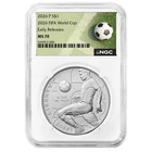 2026-P Unc $1 FIFA World Cup Silver Dollar NGC MS70 ER FIFA Label