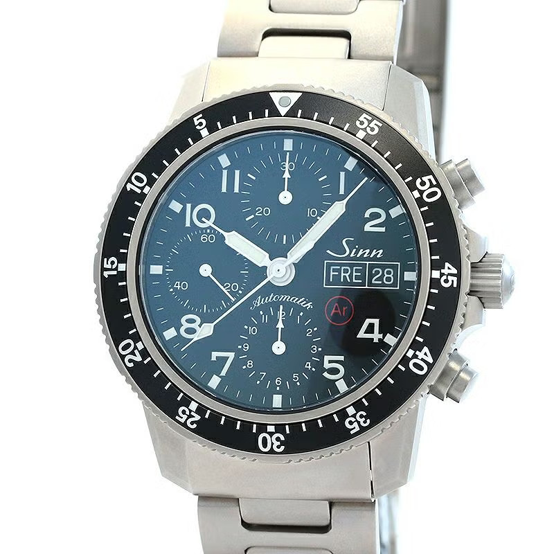 SINN PILOT CHRONOGRAPH MODEL 103TI.AR 103.TI.AR Automatic #257