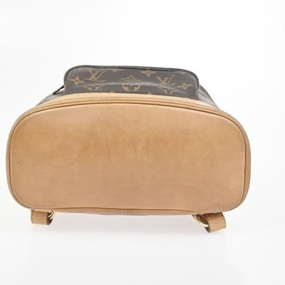 LOUIS VUITTON Montsouris MM Backpack Bag Monogram Leather  display picture 2