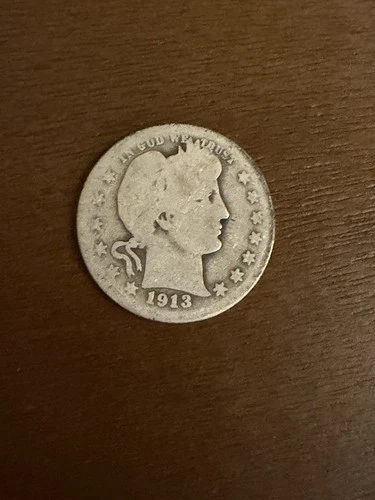 1913 P Barber Quarter AG/G