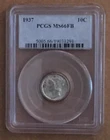 1937 P Silver Mercury Dime 10C PCGS MS66 FB