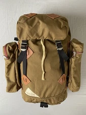 Kelty Mockingbird 2012 Cordura Leather Rucksack Retro Day Pack Heritage Backpack