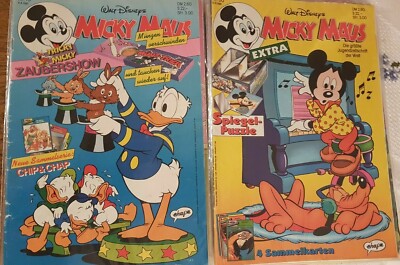 Micky Maus/Jahrgang 1991 Sammlung von 13 Heften je in Comic Hülle verschweißt !