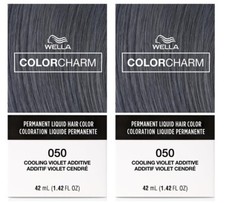 Wella Permanent Liquid Hair Color 050 Cooling Violet - 2 PACK