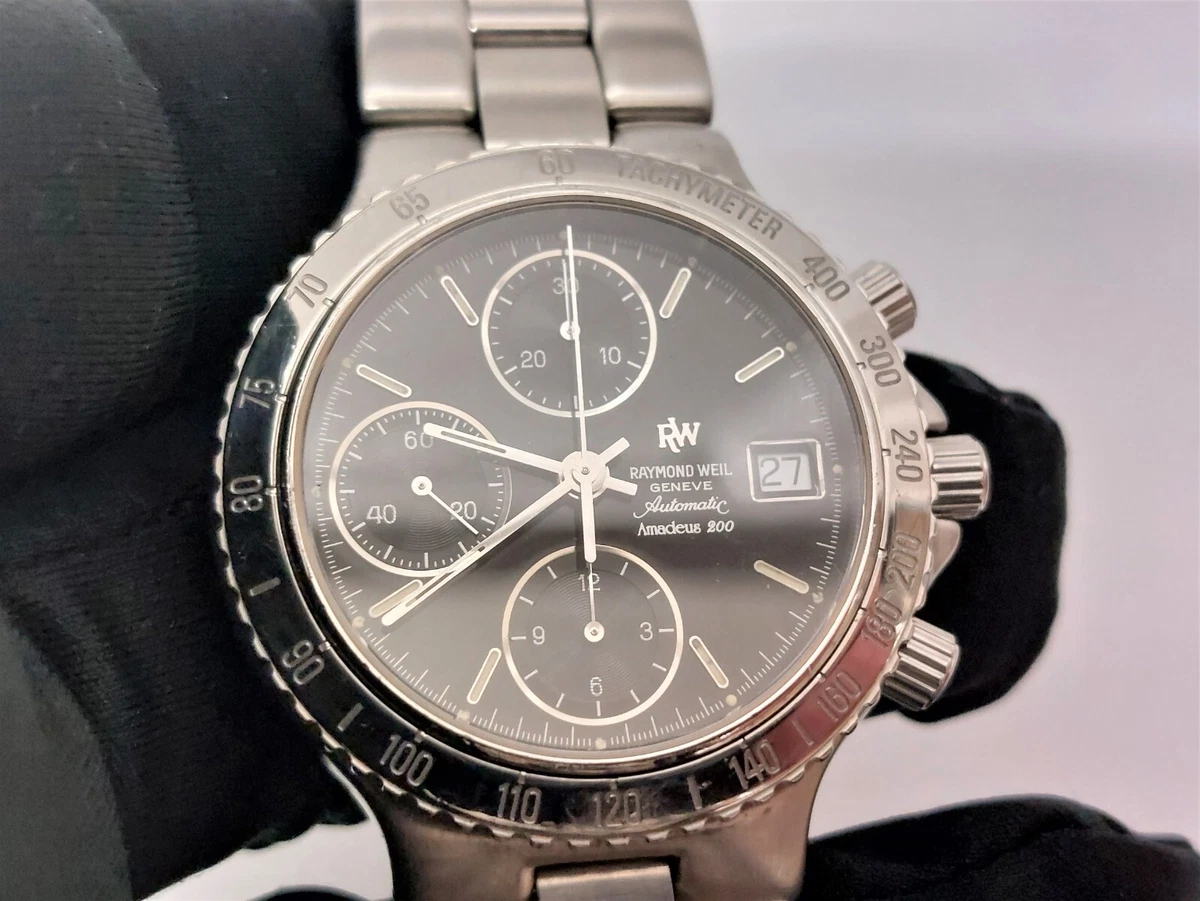Raymond weil amadeus 200 chronograph automatic watch sale