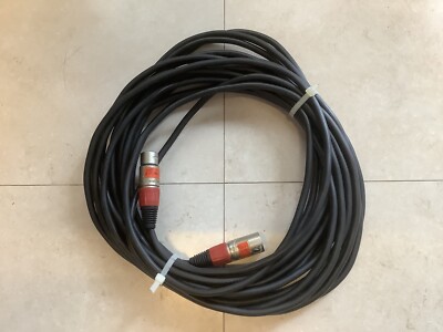 XLR auf XLR Mikrofon Verlängerungskabel 15m Abschluss mit Stecker auf Buchse XLR