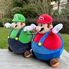 2X Luigi & Mario Balloon Super Mario Bros Wonder Plush Cuddly Stuffed Toys Doll