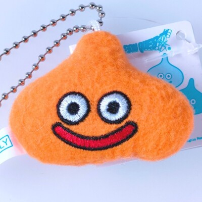 She-slime Dragon Quest Plüsch-Schlüsselanhänger japanisches quadratisches Eni...