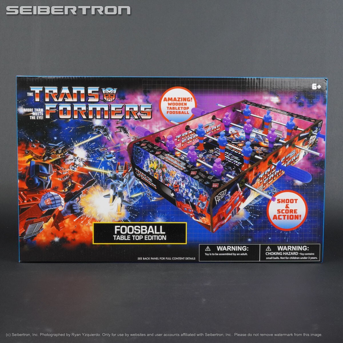 Transformers G1 40th AIR HOCKEY Table Top Edition Forever Clever
