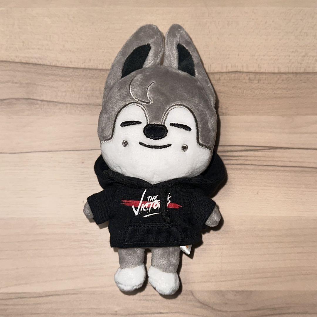 Stray Kids Skzoo Wolf Bang Chan Official mini Plush Doll Stuffed