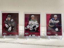 2020-21 Metal Universe Precious Metal Gems Red Lot Bertuzzi, Pavelski, Schenn