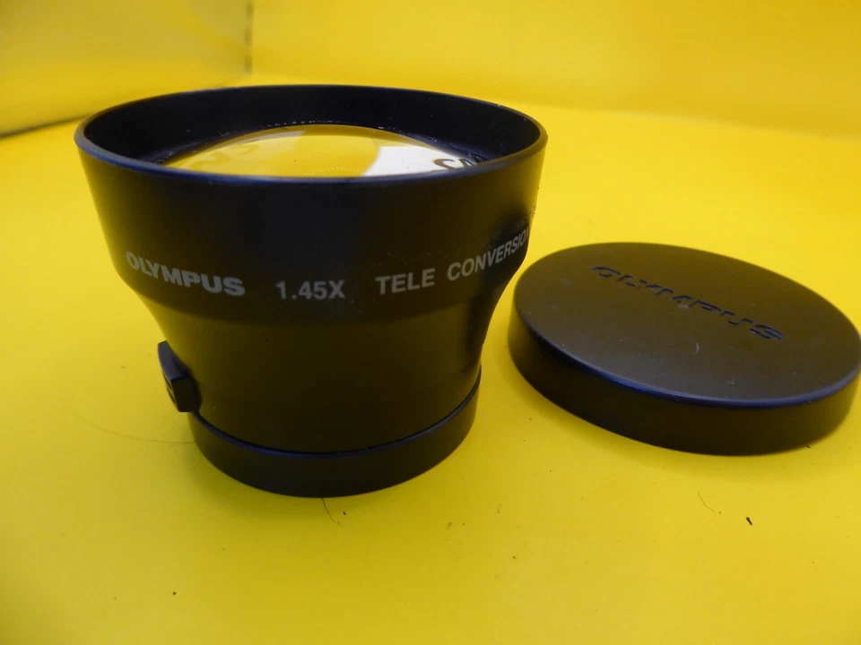 Genuine Olympus 1.45x Tele Conversion Lens 46mm ref  s/p   with caps also - Image 3 of 4