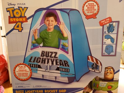 buzz lightyear rocket ship tent