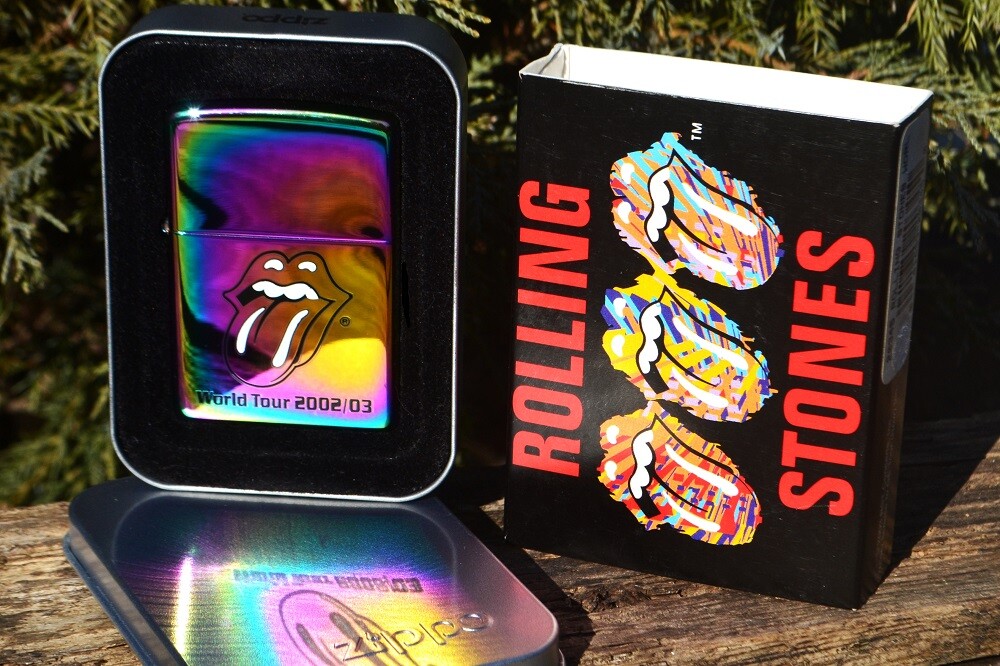 Zippo Lighter - The Rolling Stones - World Tour 2002/03 - Tongue