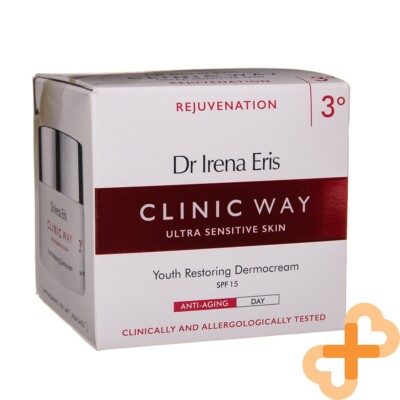 CLINIC WAY Nr.3 Phytohormonal Rejuvenation Anti Wrinkle Day Cream 50+ SPF15 50ml