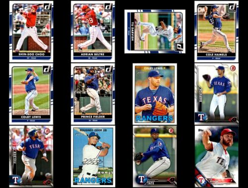 2016 Texas Rangers (119) Card Lot - LIMITED EDITION – RARE GEM