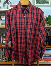 Vintage 1990s McGREGOR TartanContemporary Single Needle Button Down XL