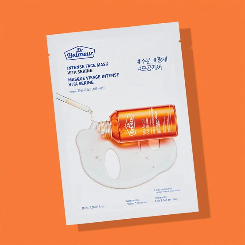 [THE FACE SHOP] Dr. Belmeur Intense Sheet Mask Cica Peptide /  Vita Serine 40ml - Image 4 of 4