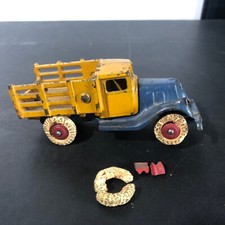 Hubley Cast Iron Stake Truck Take Apart vintage toy