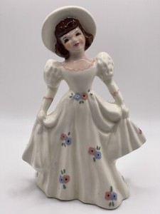 Rare Vintage 1940's Florence Ceramics Pasadena California Figurine Bud Vase
