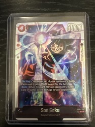 Son Goku Awakened Pulse FB01-139 Secret Rare - Dragon Ball Super Fusion World
