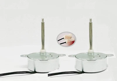 NAIVE BLUE 2PCS TYC-40 AC 12V 50/60Hz Synchronous Motor 5RPM CW/CCW 1-2W for LED Decoration