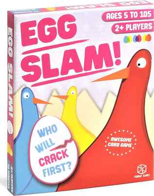 Egg Slam Its Snap - Supercharged 2021 Classic Kinder Kartenspiel von TV Radio Pers