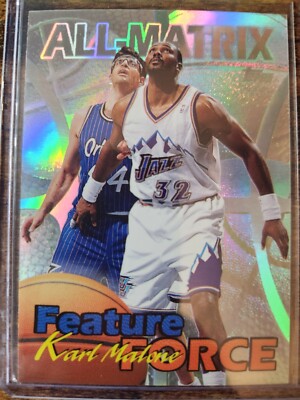 1999-00 Topps Karl Malone All-Matrix #AM1 Utah Jazz HOF MVP