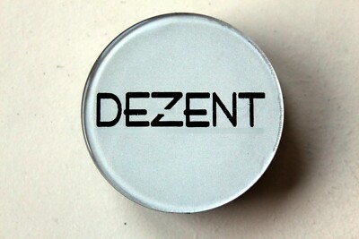Rare Original DEZENT Z04 Silver Alloy Wheel Center Plastic Cap Cover Hub