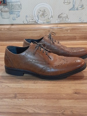 Redtape casual dress shoes sz 9.5 Red Tape - Black Leather Oxford Men main image 3
