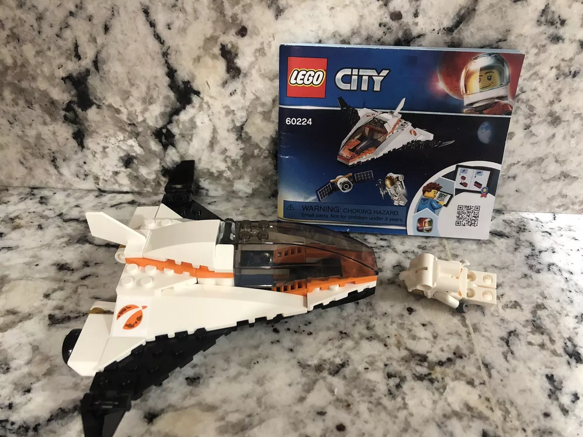 LEGO City Space Satellite Service Mission 60224 Space Shuttle Toy