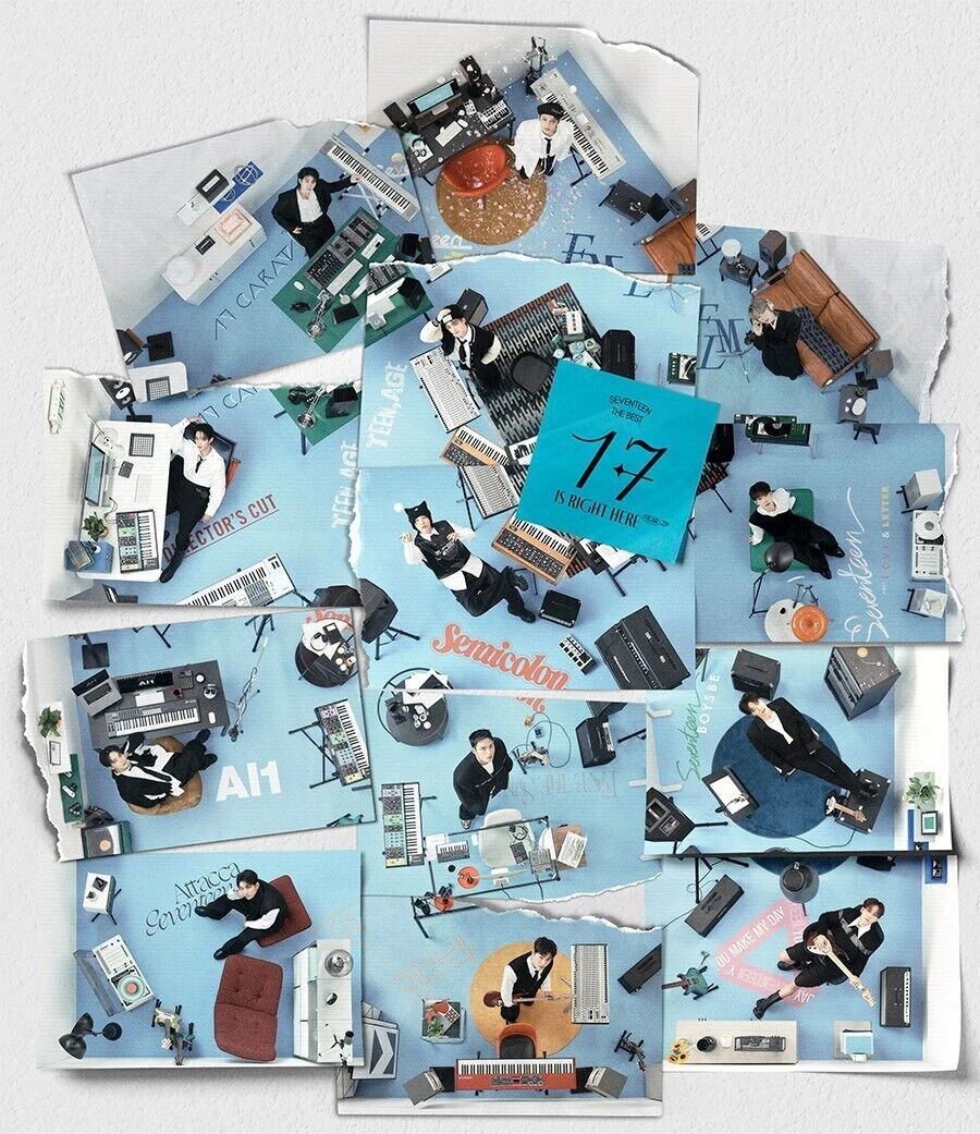 SEVENTEEN svt 17 IS RIGHT HERE DEAR盤 CD Amazon.co.jp