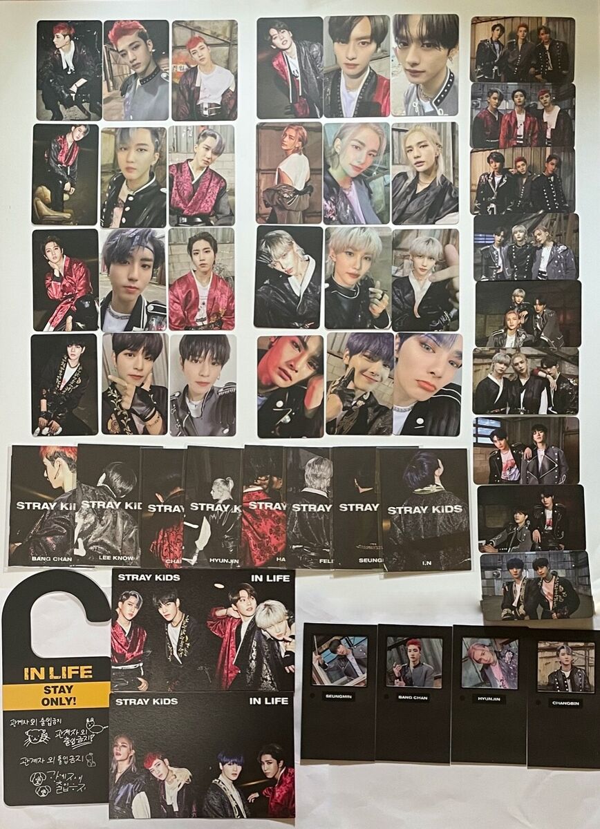 Restock Stray Kids Official Photocard IN生 IN LIFE ALBUM Restock Stray Kids Official Photocard IN生 IN LIFE ALBUM