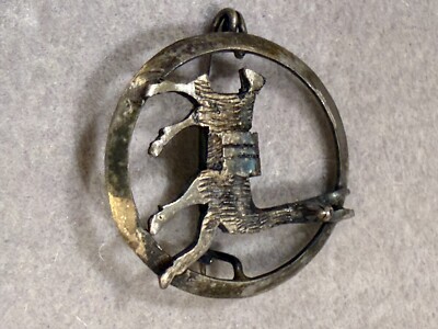 Vintage Equestrian Design Horse Figure Charm Brooch Gift For Her Jewellery