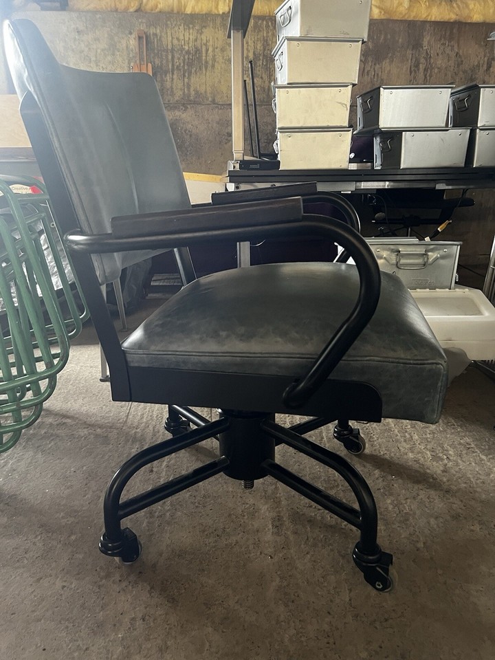 Office Swivel Antique Chair X3 eBay