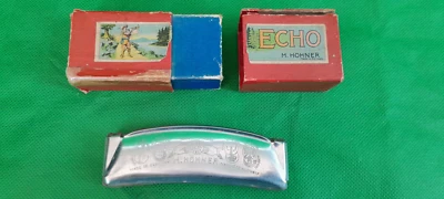 ANCIEN HARMONICA HOHNER ECHO - Photo 1/4