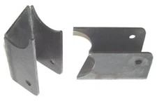 Lower GM Metric Trailing Arm Mounts - 2.25" drop (2 1/4")  single hole pair