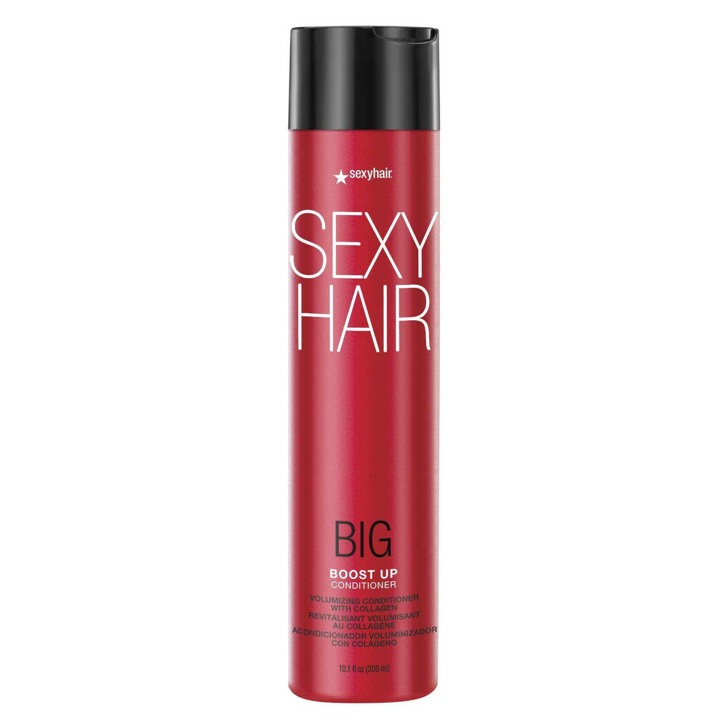 SexyHair Big Boost Up Volumizing Conditioner with Collagen for Thicker Hair 10.1 Oz - 20% More