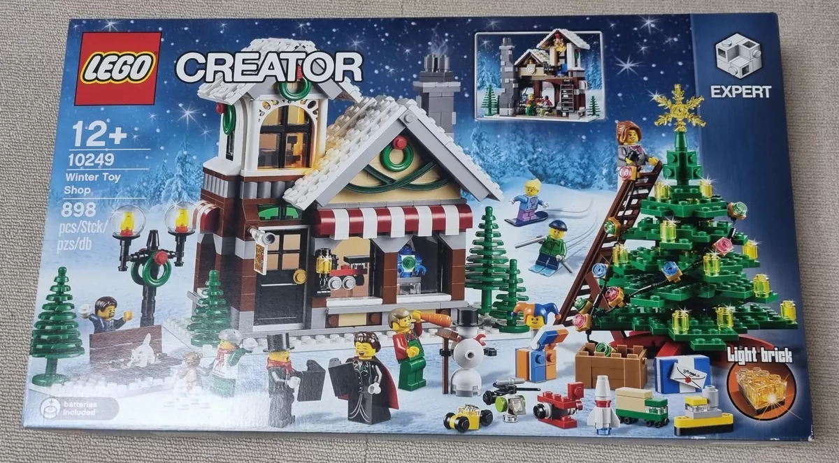 Lego Creator Winter Toy Shop 10249 Holiday Christmas Free Expedited  Shipping !