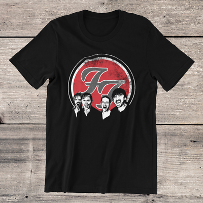 FOO FIGHTERS T-Shirt 90s Heavy Metal Rock Band on Ring Spun Cotton 