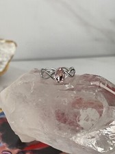 Odette Crown as Ring, Adjustable, Silver, Swa...